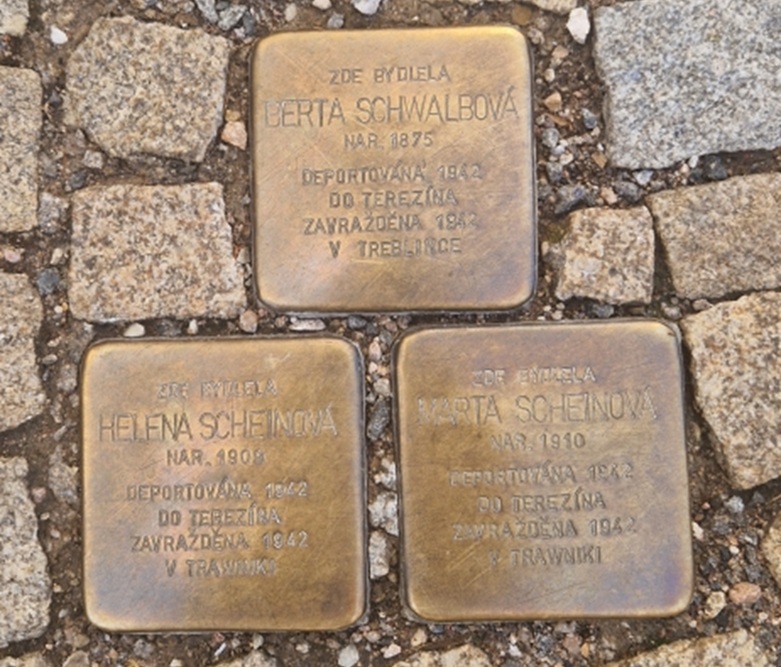 Stolperstein Palackého nám. 156/2