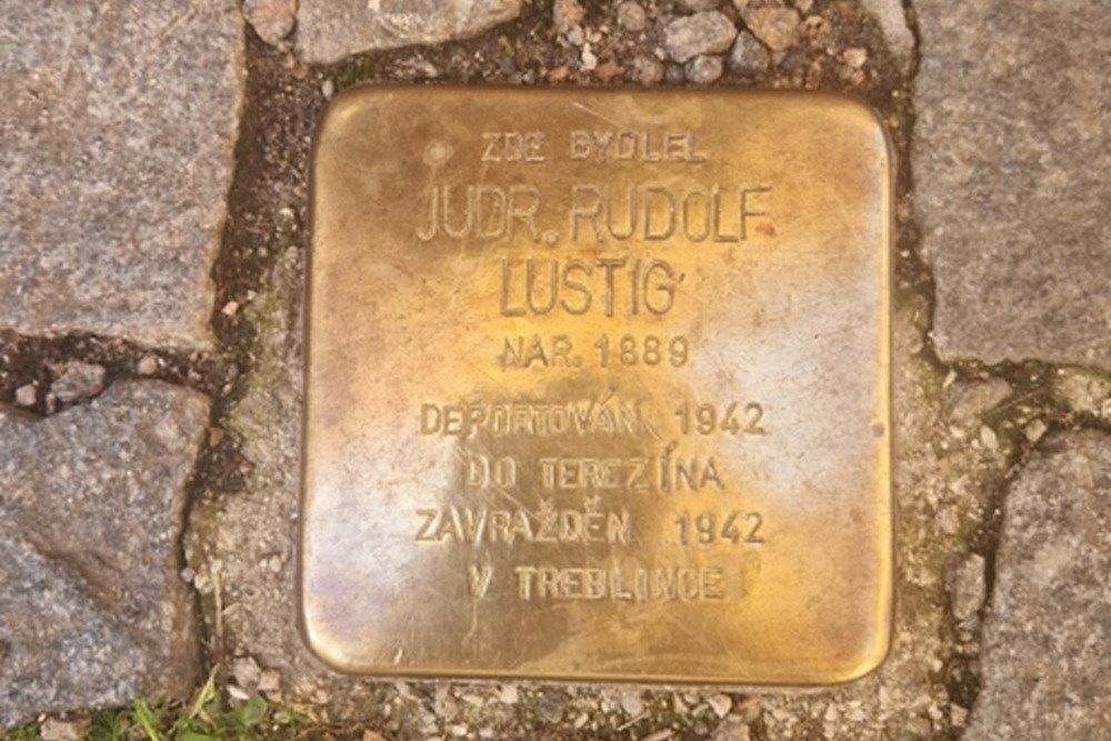 Stolperstein Komenského nám. 6/5
