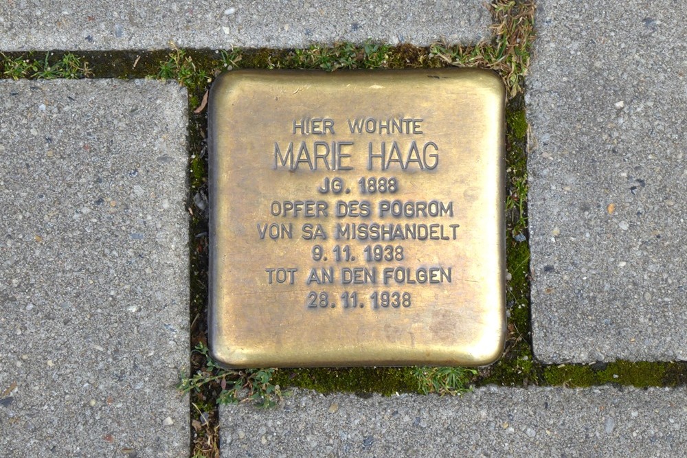 Stolperstein Gleißbühlstrasse 13	 #1