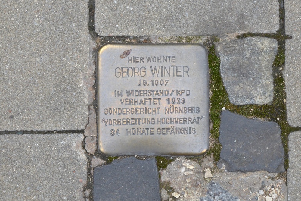 Stumbling Stone Kolpinggasse 42 #1