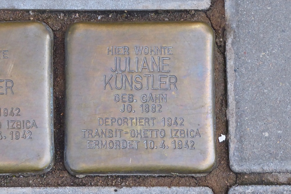 Stolpersteine Heideloffplatz 3  #5