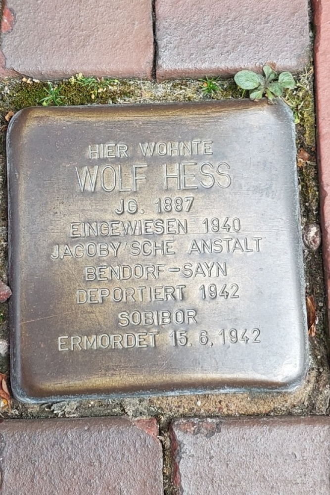 Stumbling Stones Wallstraße 6
