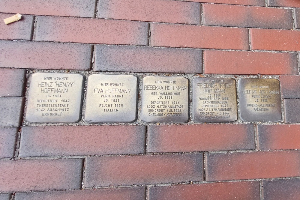 Stolpersteine Wallstraße 19