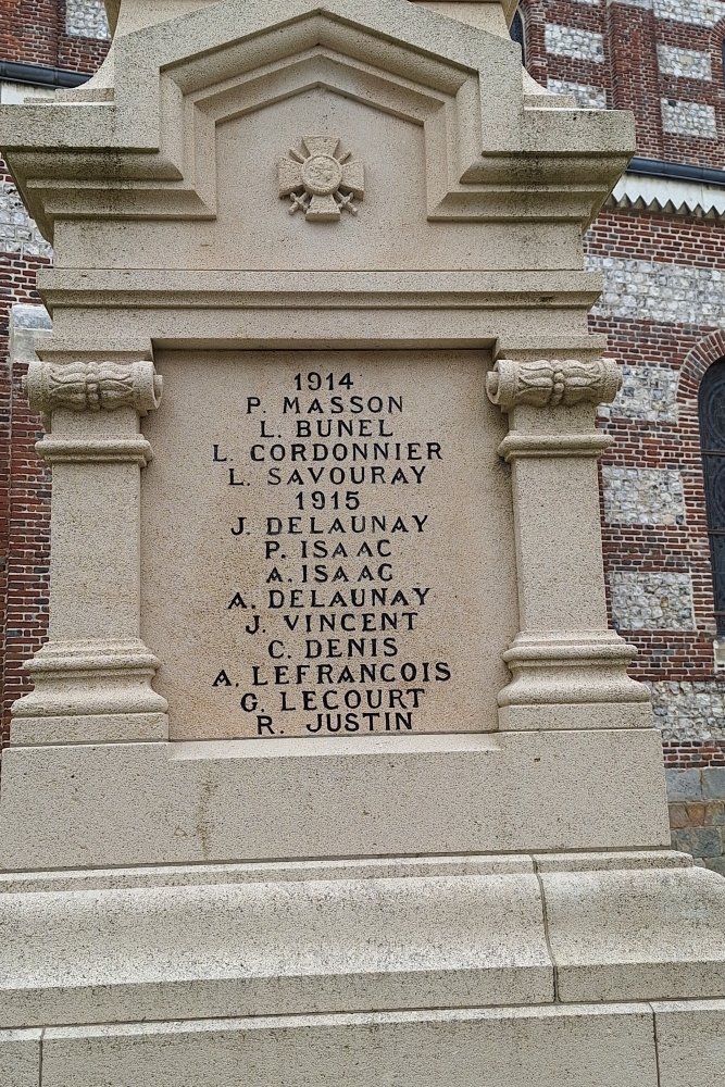 Oorlogsmonument Sassetot-le-Mauconduit #5