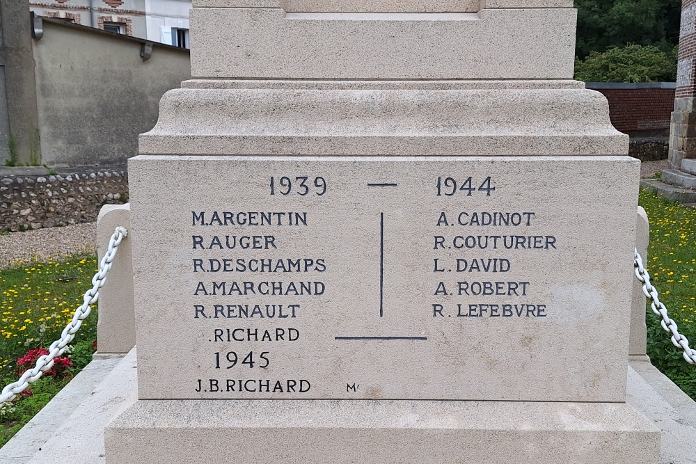 Oorlogsmonument Sassetot-le-Mauconduit #8
