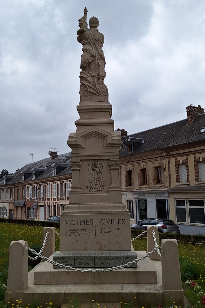 Oorlogsmonument Sassetot-le-Mauconduit #3
