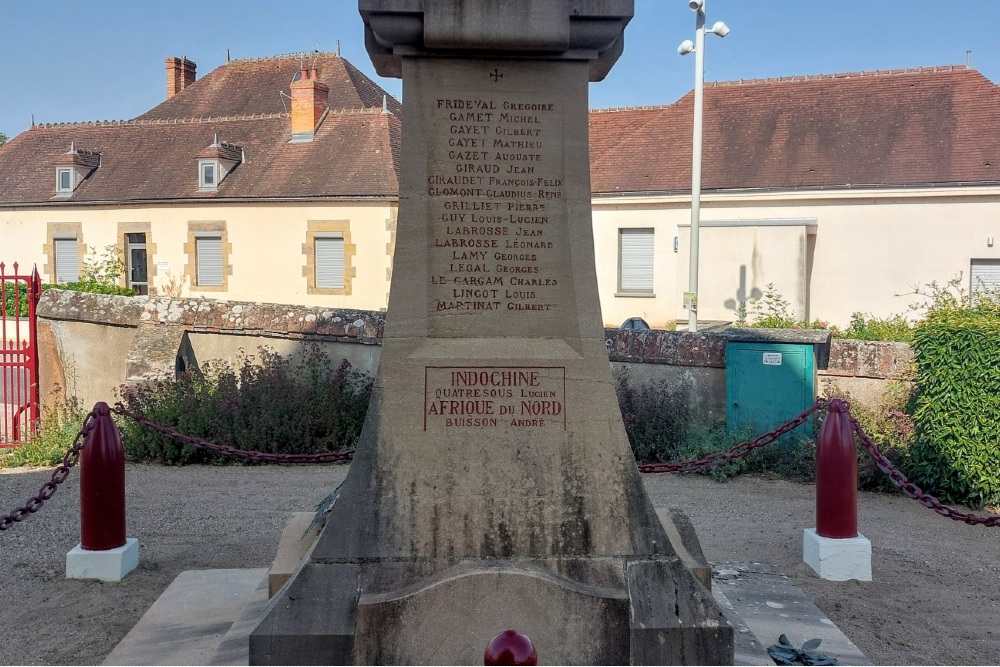 Oorlogsmonument Bessay-sur-Allier #3