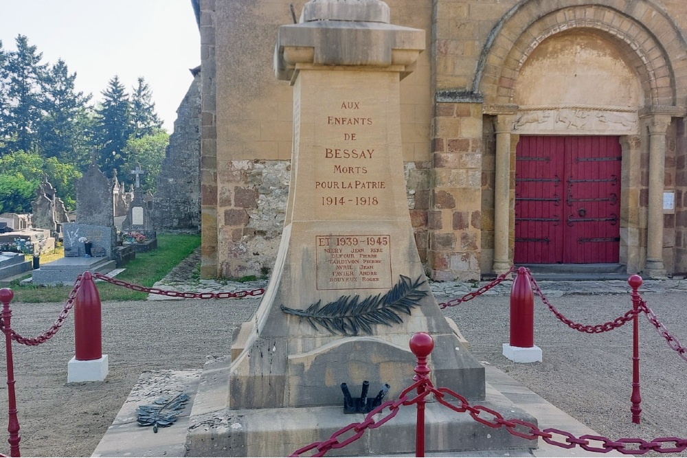 Oorlogsmonument Bessay-sur-Allier #4