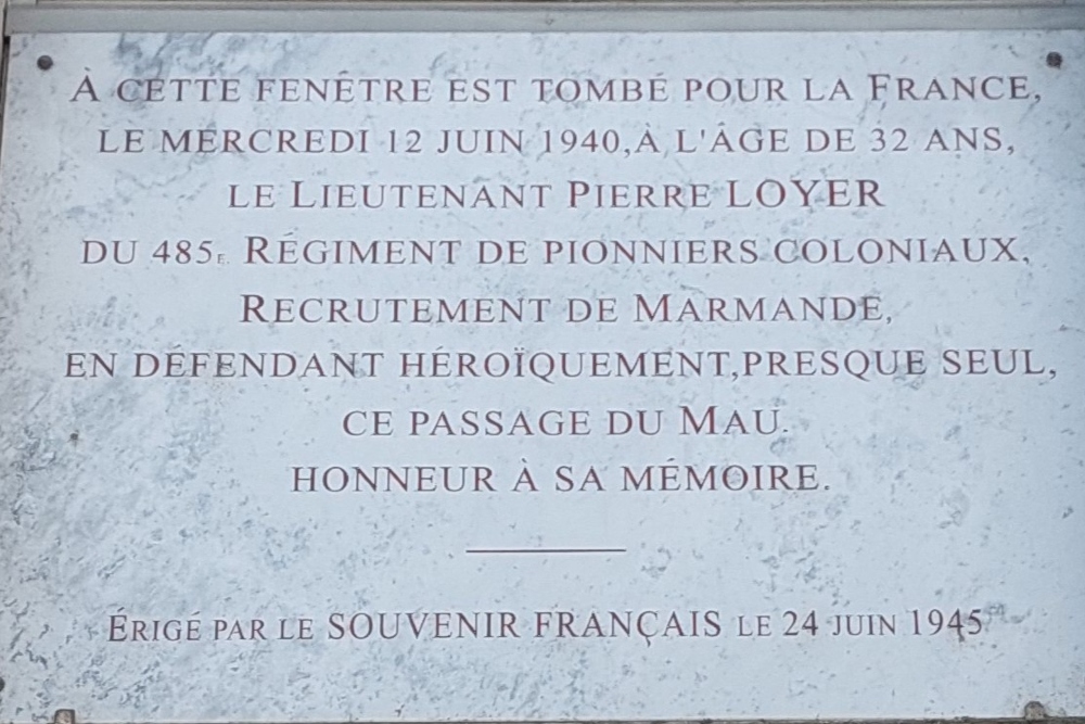 Memorial Lieutenant Pierre Loyer Châlons-en-Champagne #3