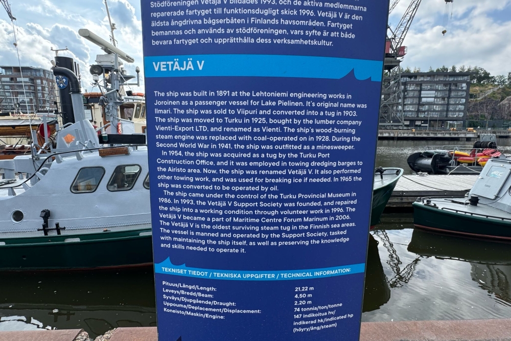 Voormalige Mijnenveger Vetäjä V #3