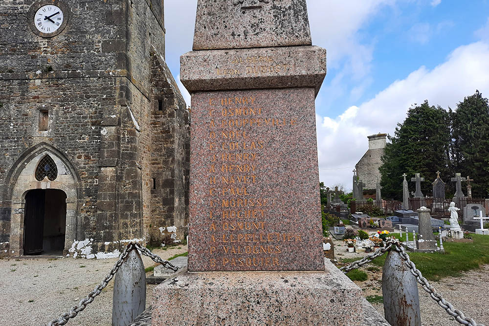 Oorlogsmonument Neuville-au-Plain #3