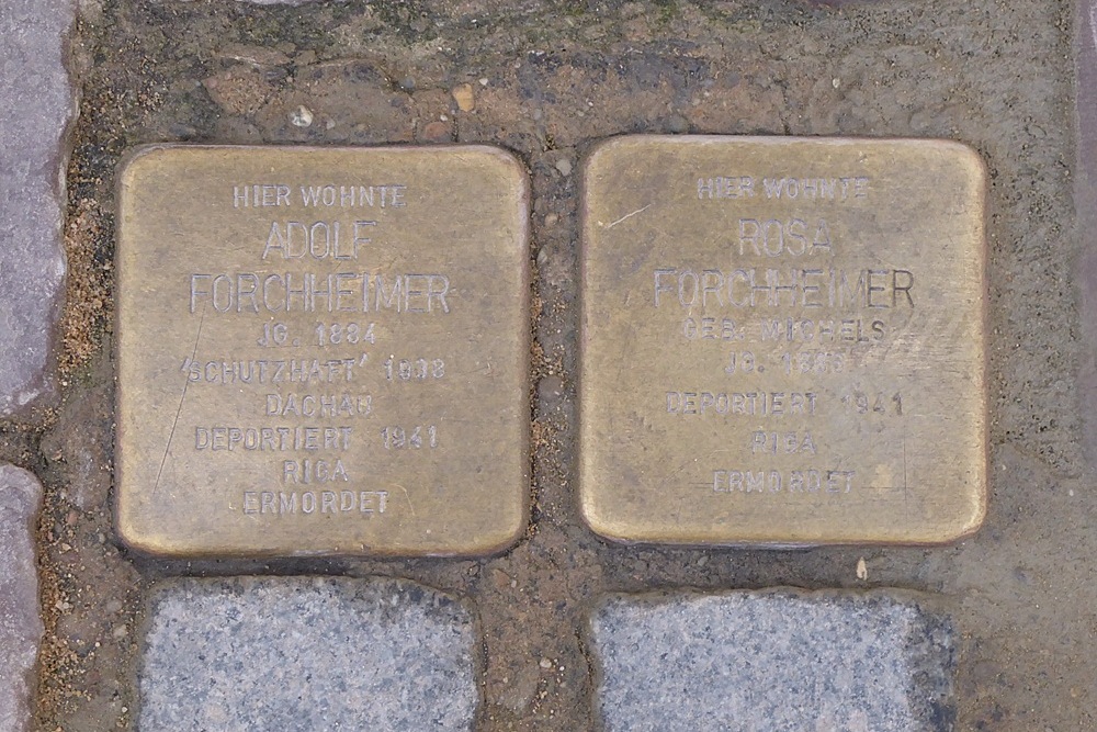 Stumbling Stones Austraße 21