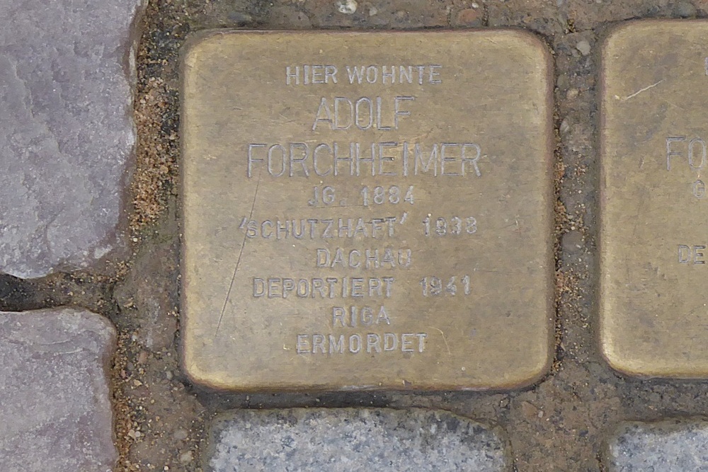 Stolpersteine Austraße 21 #4