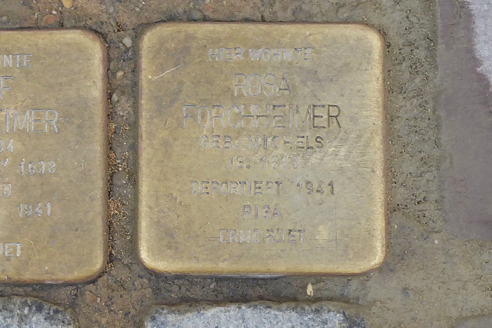 Stolpersteine Austraße 21 #5