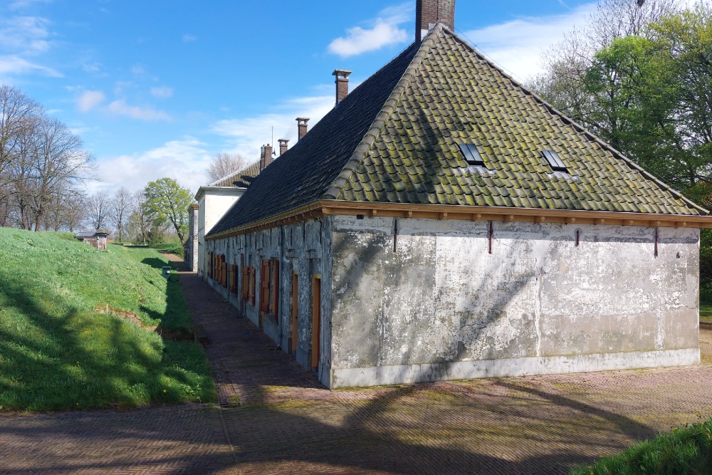 Fort Wierickerschans - Manschappenverblijven - Rechterzijde #4