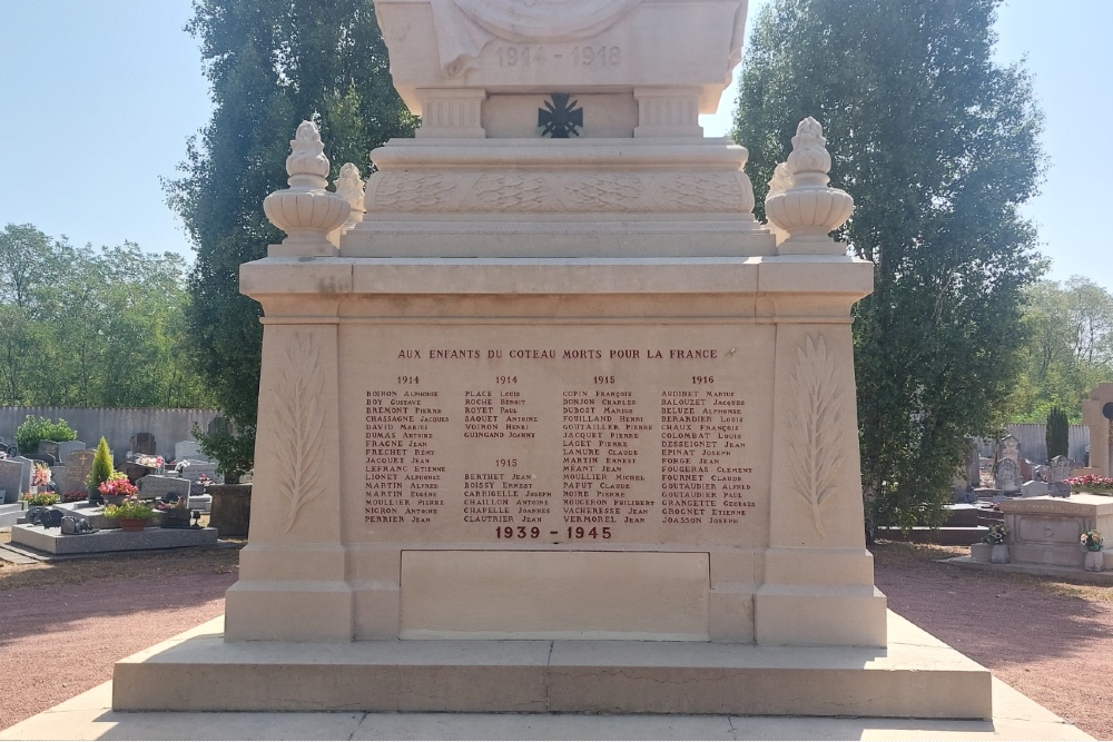 Oorlogsmonument Begraafplaats Le Coteau #2