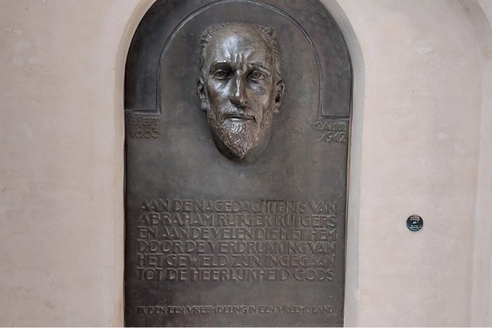 Memorial Abraham Rutger Rutgers Sint Laurens Church Rotterdam #3