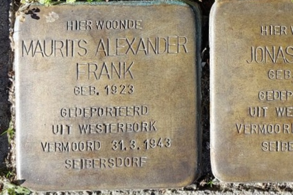 Stumbling Stones Boerhaavelaan 96 B-l #6