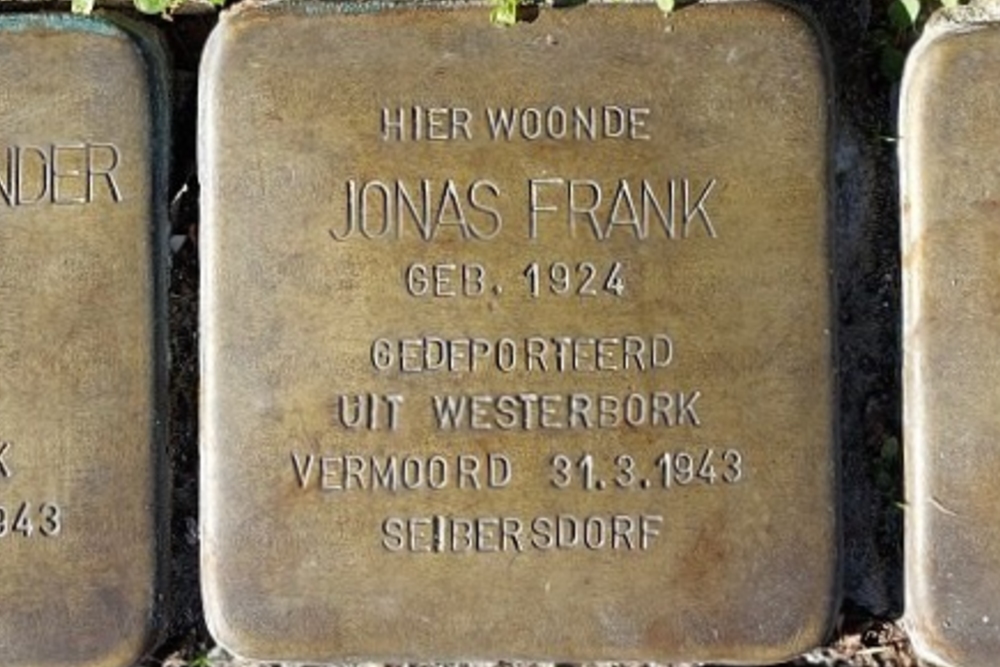 Stumbling Stones Boerhaavelaan 96 B-l #7