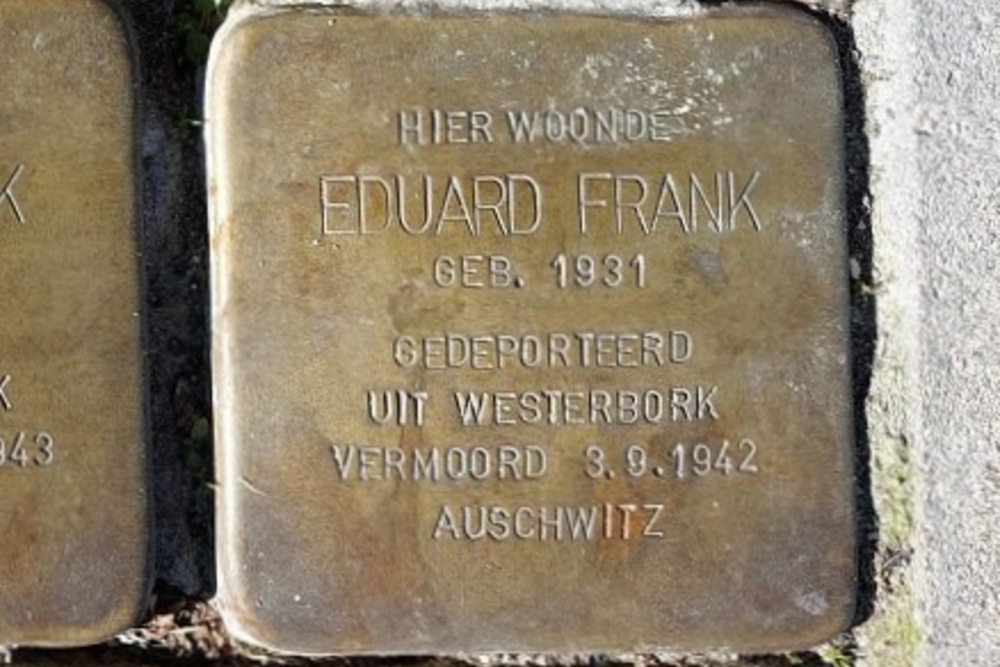 Stumbling Stones Boerhaavelaan 96 B-l #8