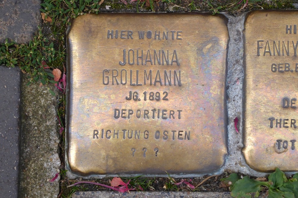 Stolpersteine Generalsgasse 2 #4
