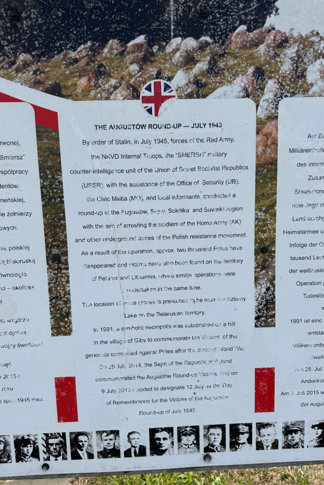 Monument to victims of the raids Augustow #6
