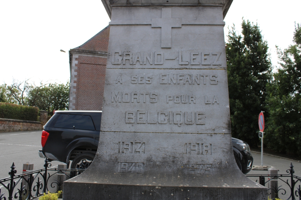 Oorlogsmonument Grand-Leez	 #2