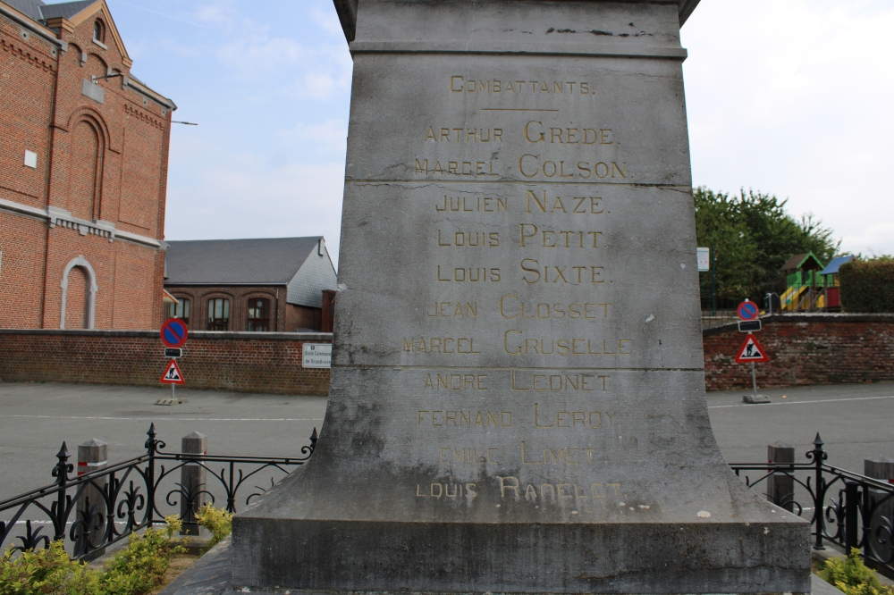 Oorlogsmonument Grand-Leez	 #3