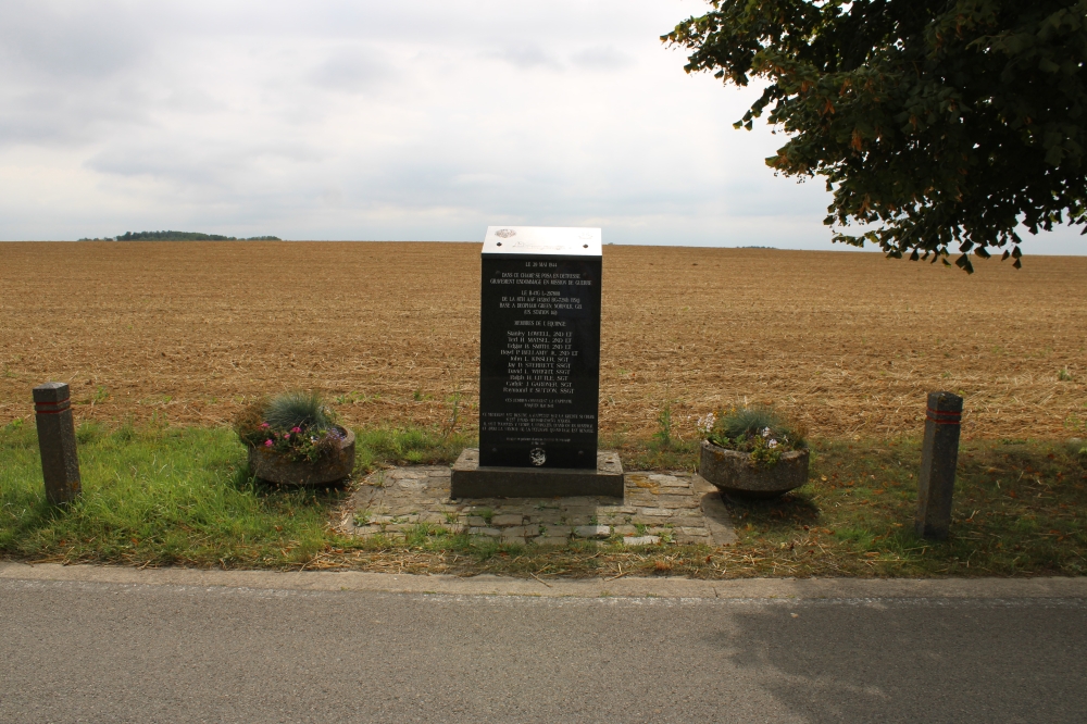 Crashlocatie B-17G 42-97808 Grand-Leez #2