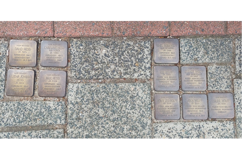 Stumbling Stones Julianenburger Straße 31