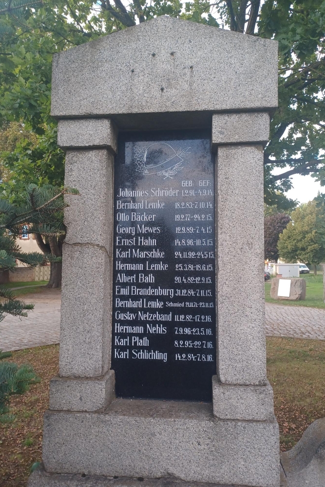 War Memorial Teschendorf #3