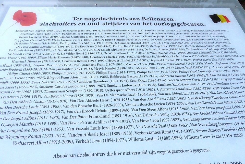 Gedenkteken Begraafplaats Denderbelle	 #3