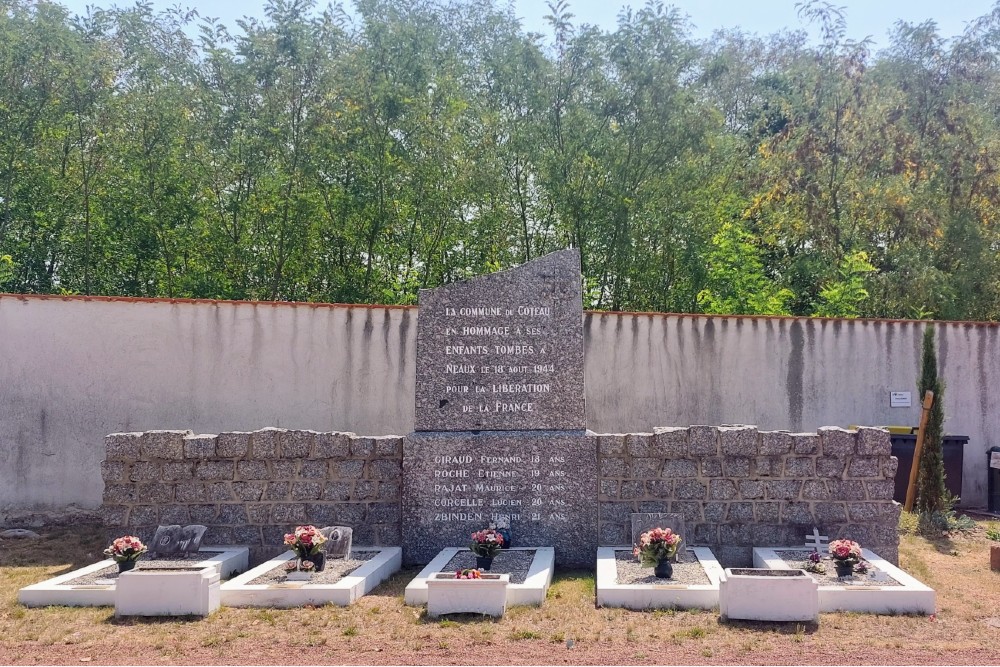 Oorlogsmonument 18 augustus 1944 Le Coteau #3
