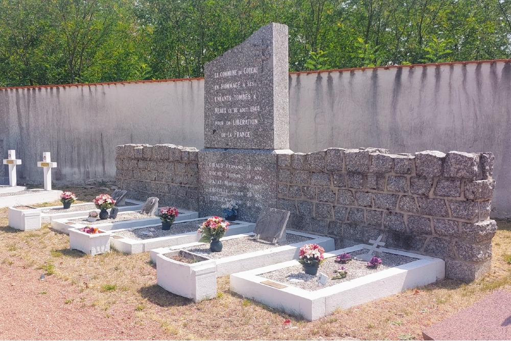 Oorlogsmonument 18 augustus 1944 Le Coteau #4