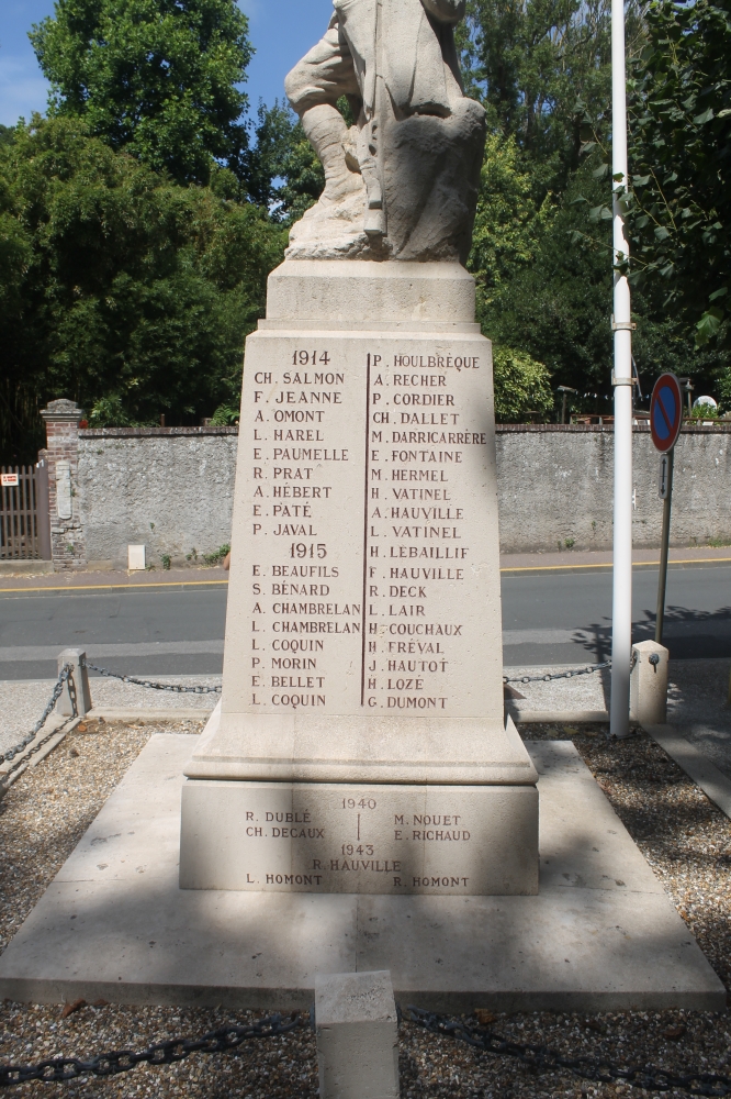 Oorlogsmonument Étretat #3