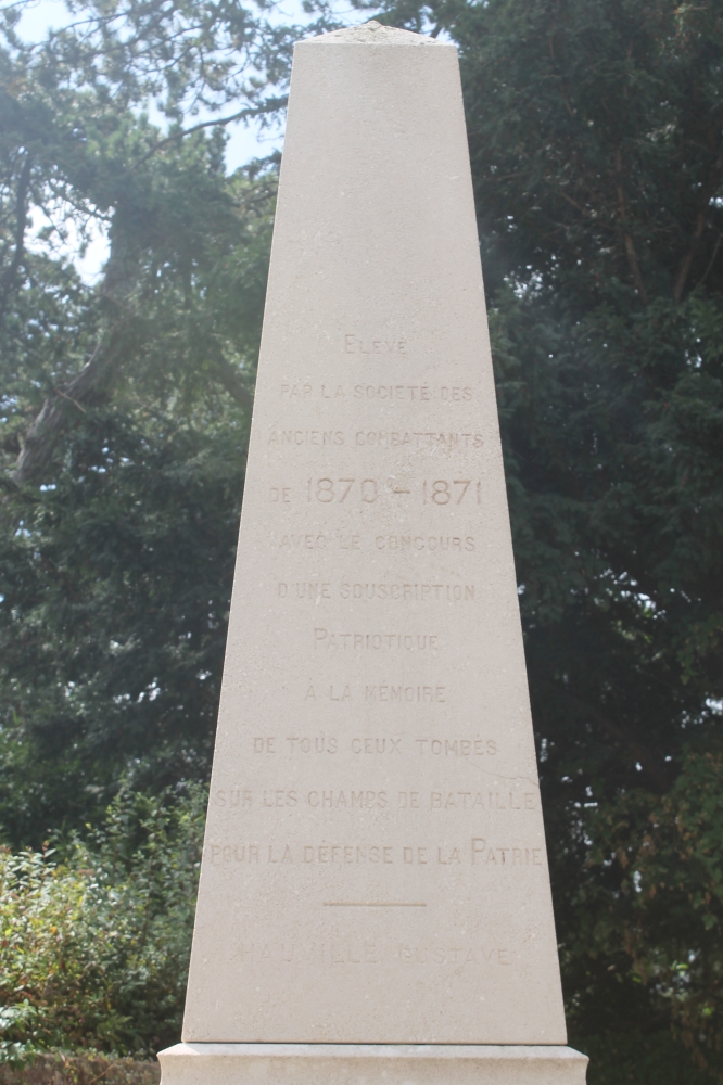 Monument Frans-Duitse Oorlog Étretat #2