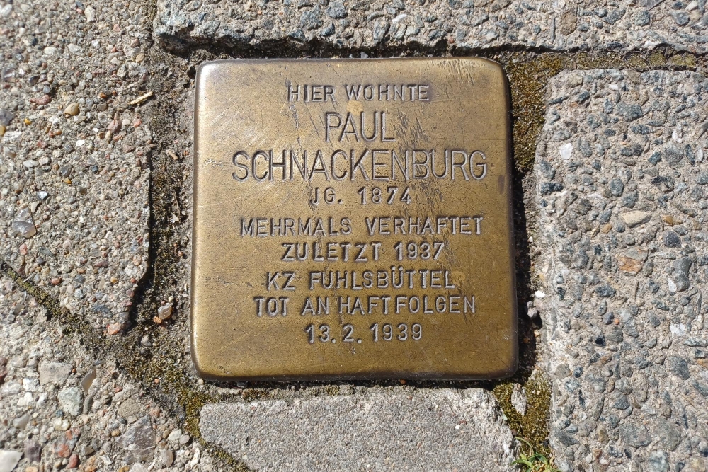 Stumbling Stone Lilienstraße 32