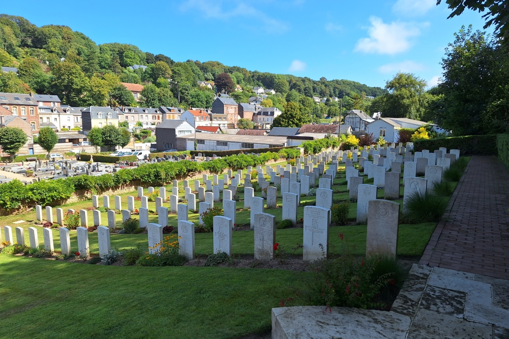 Oorlogsgraven van het Gemenebest Étretat #1