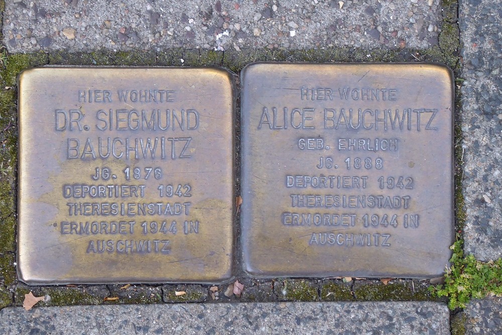 Stolpersteine Hainstraße 7 #1