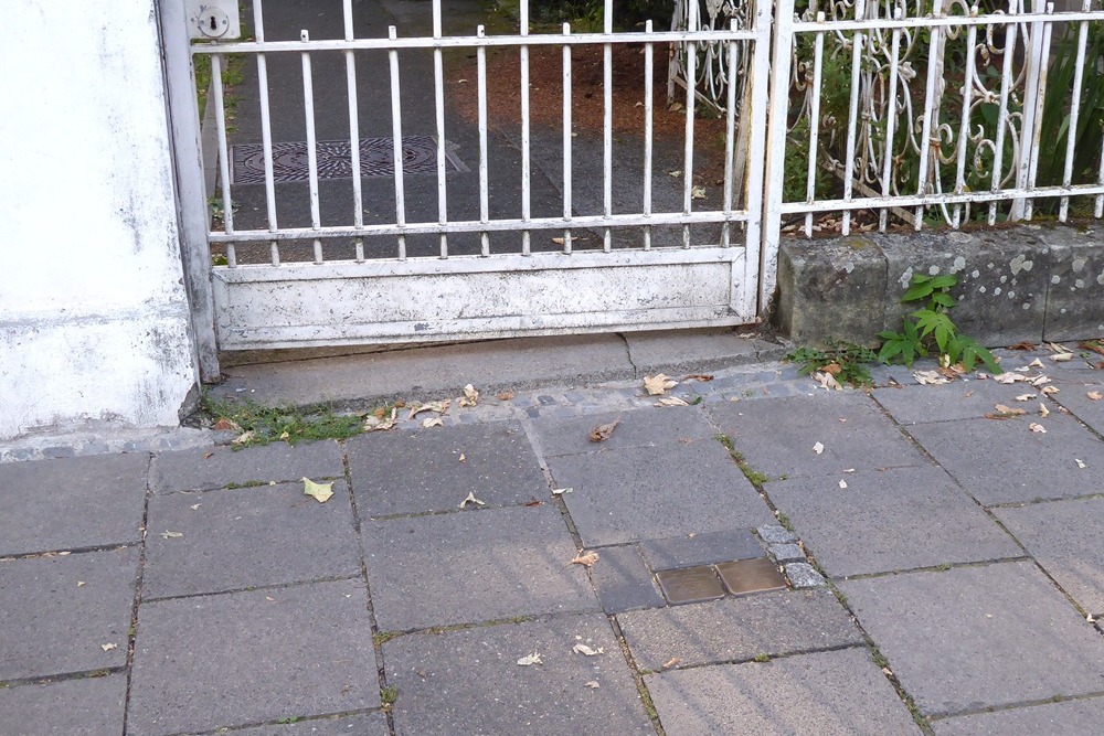 Stumbling Stones Hainstrasse 9 #2