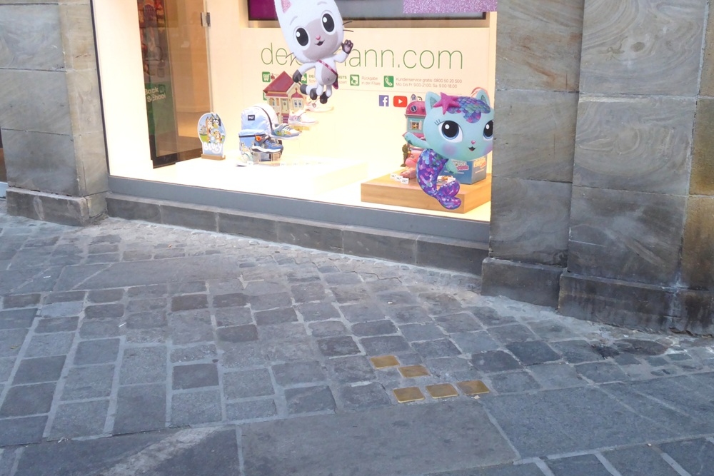 Stumbling Stones Hauptwachstrasse 14 #2