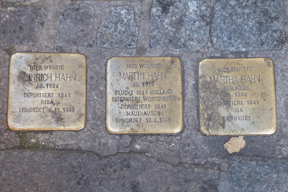 Stumbling Stones Hauptwachstrasse 14 #5