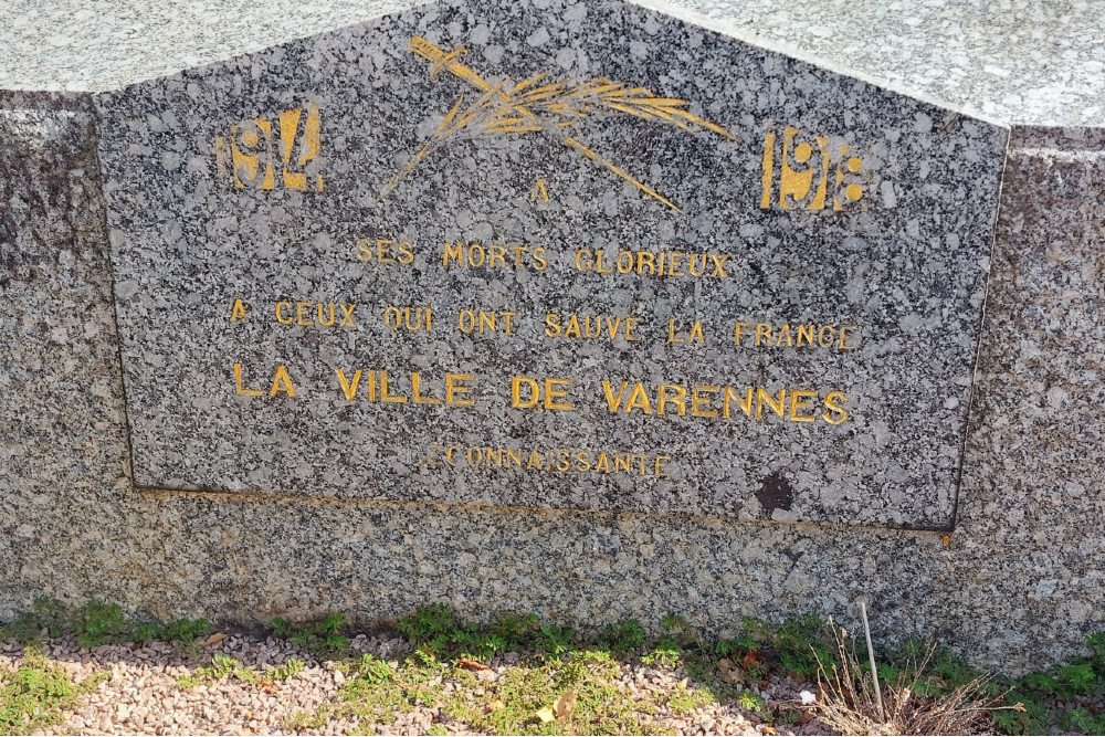 Oorlogsmonument Varennes-sur-Allier #6