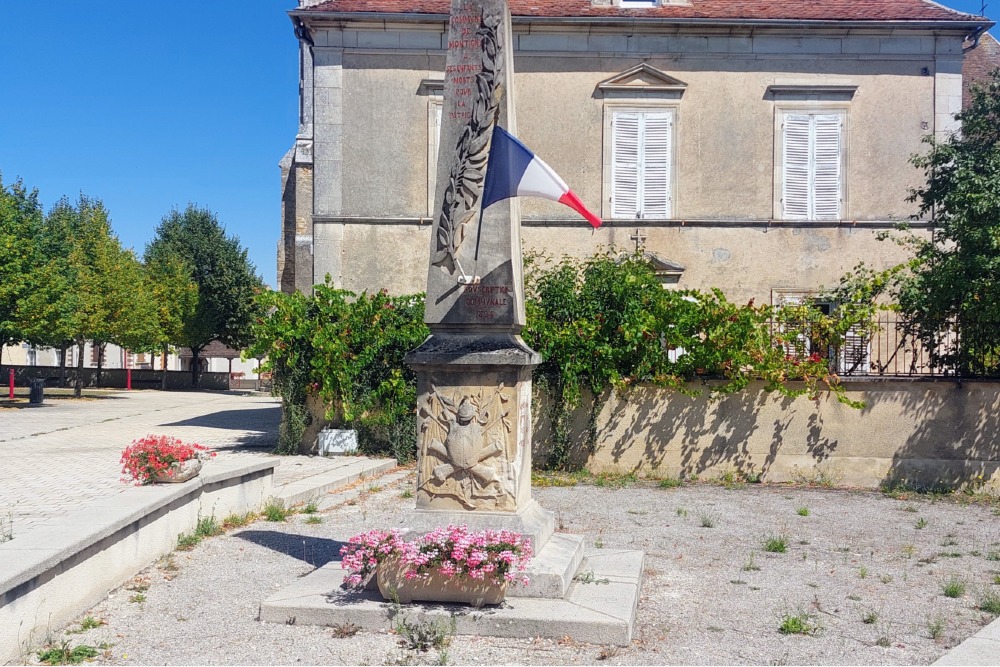 War Memorial  Monitgny-la-Resle #2