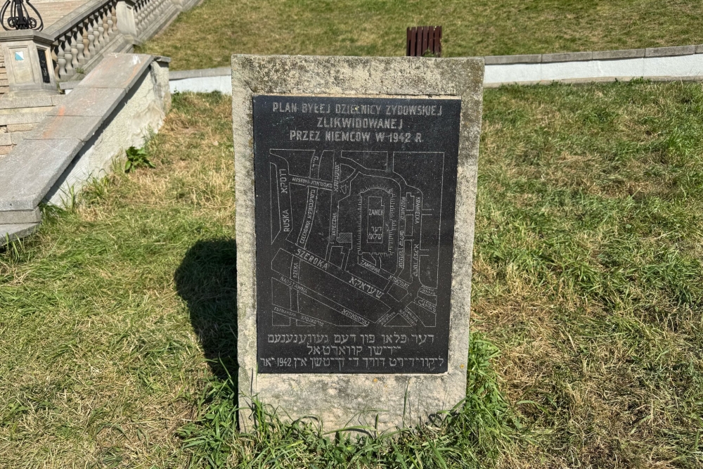 Kaart voormalige Joodse Wijk Lublin #2