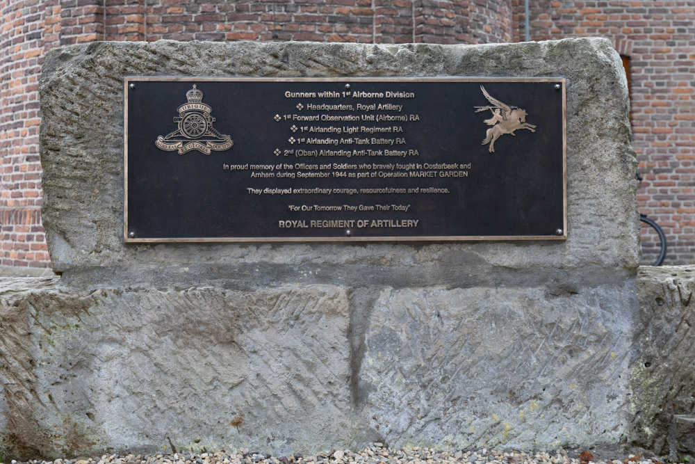 Gedenkteken Gunners within 1st Airborne Division #2