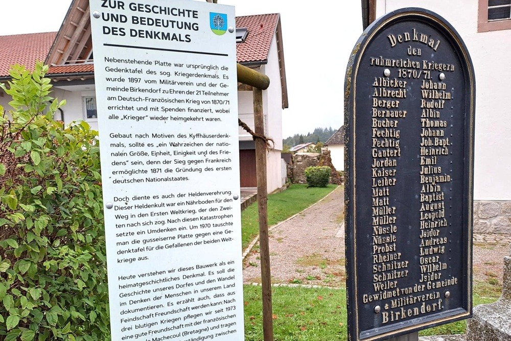 Memorial Birkendorf #1