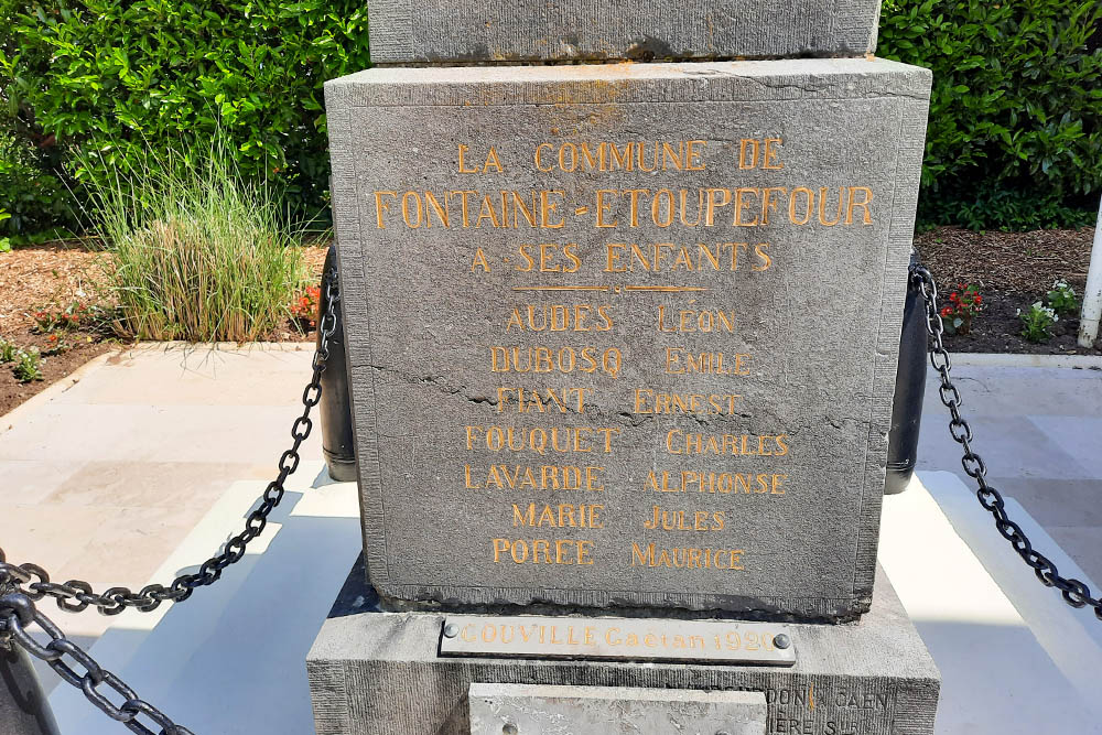 Oorlogsmonument Fontaine-Étoupefour #3