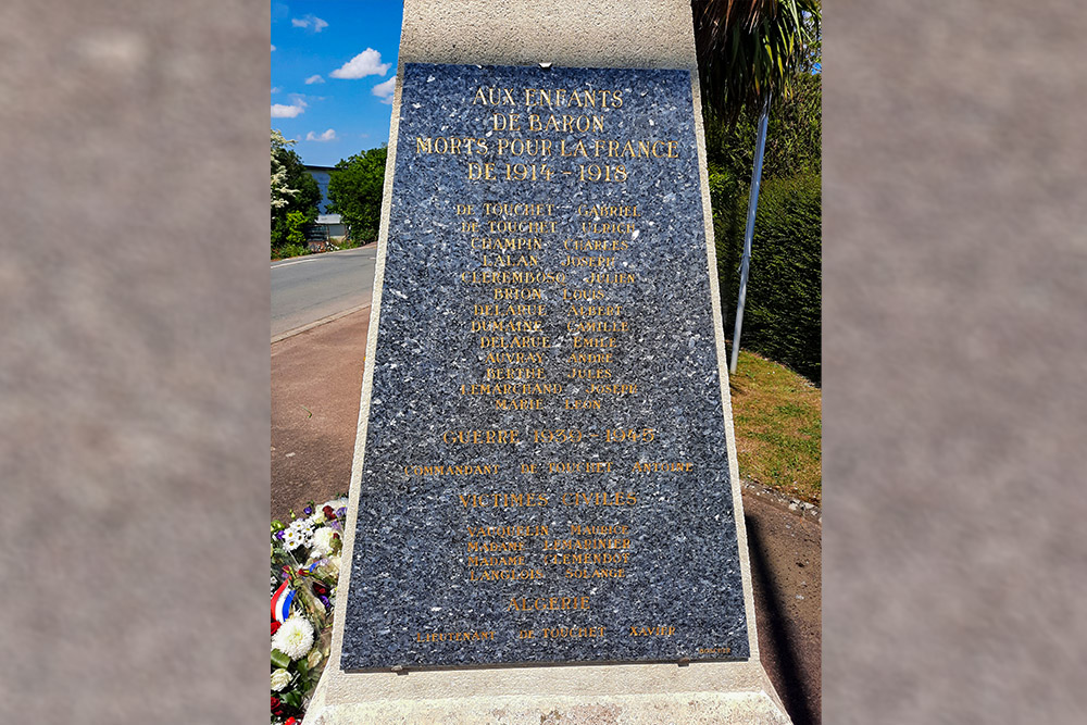 War Memorial Baron-sur-Odon #3
