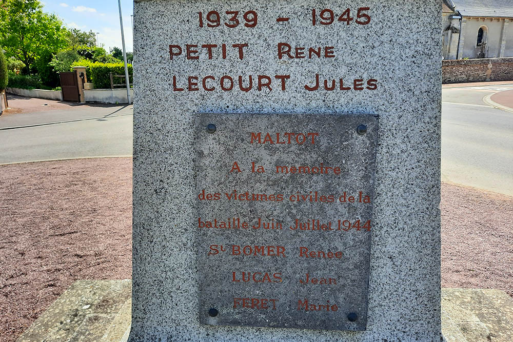 Oorlogsmonument Maltot #2